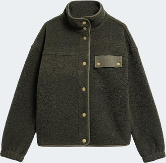 Barbour WOMENS MABEL FLEECE Size: 10-S, colour: OLIVE