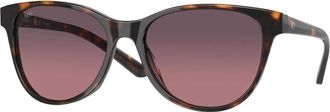 Costa Womens Catherine Sunglasses In Tortoise/rose Gradient