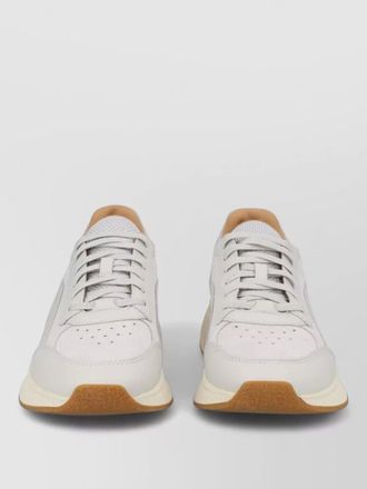 HUGO BOSS leather low-top sneakers