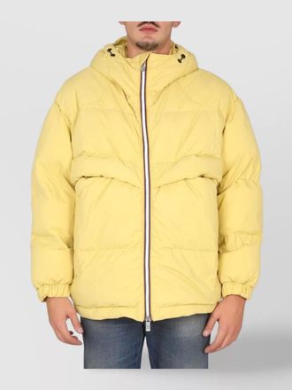 K-Way warm hooded quilted jacket