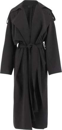 F.it Dames, Mantels, Zwart, Maat: 2XS Nylon