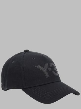 adidas Logo-Embroidered Cotton Baseball Cap - Black