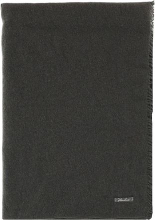Faliero Sarti Dark Gray Adriel Fringed Cashmere Scarf