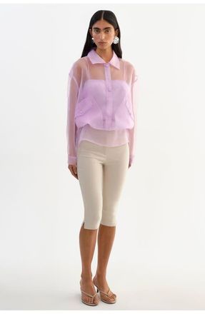 LaMarque Verma | Sheer Jacket in Lilac at Nordstrom, Size Xx-Small
