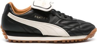 Fenty Puma by Rihanna x Fenty Avanti logo-print sneakers - unisex - Calf Leather/Polyurethane/Rubber - 9.5 - Black