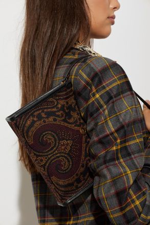 Etro Patterned Bag, Womens, Brown