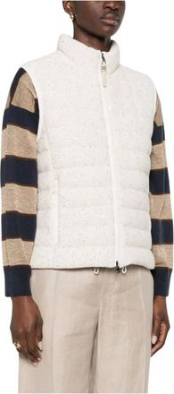 Brunello Cucinelli Mujer, Chaquetas, Beige, Talla: 2XS