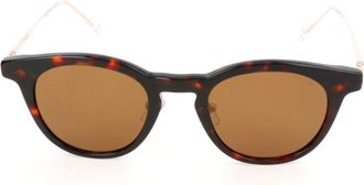 adidas Unisex Brown Round Sunglasses AOK002-CK4107