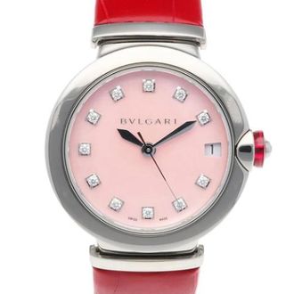 Bulgari Pre-owned Vintage Horloge - Dames - Vintage Horloges - Roze - ONE Size - Vintage