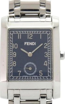 Fendi Pre-owned Watches, female, Blue, Size: ONE SIZE Pre-owned Vintage Wristwatch