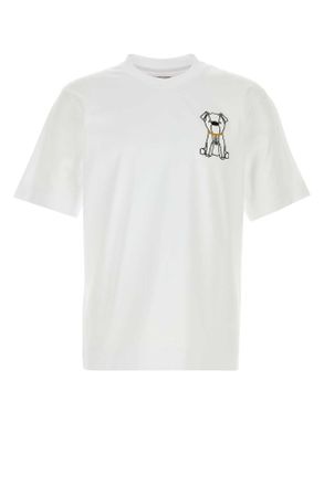 Fendi White Cotton T Shirt