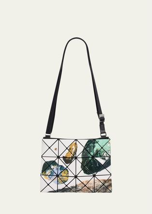 Issey Miyake Cosmic Abstract-Print Geometric Crossbody Bag