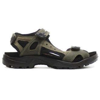 Ecco Ecco Offroad 069564 Nubuck Leather Mens Outdoor Sandals - Tarmac Tarmac - Size:UK 12-12.5