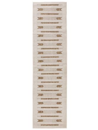 benuta Alfombra de exterior & interior cream/beige 70x200