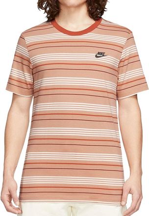 Nike Sportswear Club T-Shirt Orange White FD1359-225