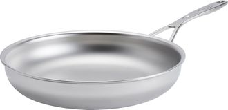 Demeyere Industry 5 Nanotouch 12.5-inch fry pan with Handle Helper