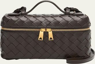 Bottega Veneta Bang Bang Vanity Intrecciato Leather Crossbody Bag