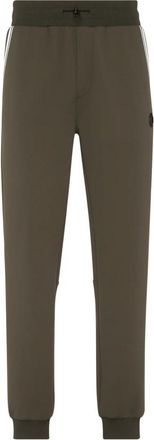 Plein Sport Joggingbroek - Heren - Trainingsbroeken - Groen - 2XL - Polyester - Fitness