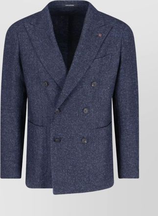 Tagliatore wool blend blazer