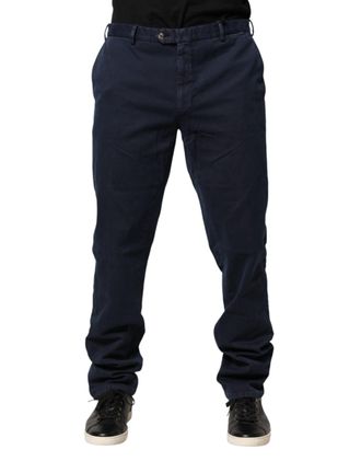 Santaniello Mid Waist Skinny Chino Trouser Mens Pants