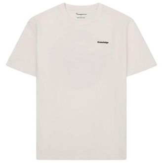 Knowledge Cotton Apparel Regular S/S Heavy Single Jersey Scenery Back Print T-Shirt f&uuml;r Herren | wei&szlig;