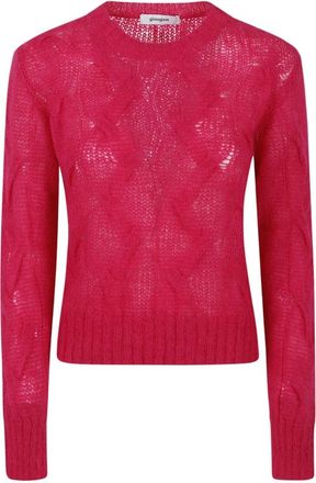 Gimaguas Round-neck Knitwear, female, Red, Size: L Sweater