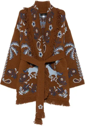 Alanui Island Roots wollen vest