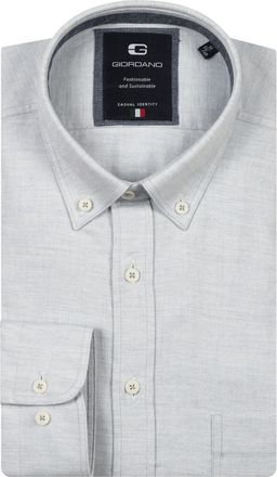 Giordano casual overhemd Giordano lichtblauw