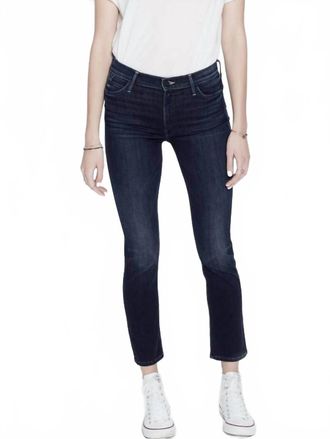 Mother Pre-Loved Mid Rise Dazzler Ankle Jeans In Dark Blue