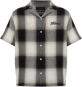 AllSaints Hombre, Camisas, Gris, Talla: M