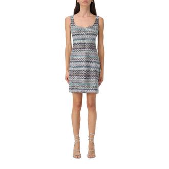Missoni Short Dresses, female, Multicolor, Size: XS Zigzag Sequined Mini Dress