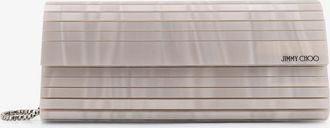 Jimmy Choo London Pochette Sweetie in madreperla - JIMMY CHOO - gender_Woman