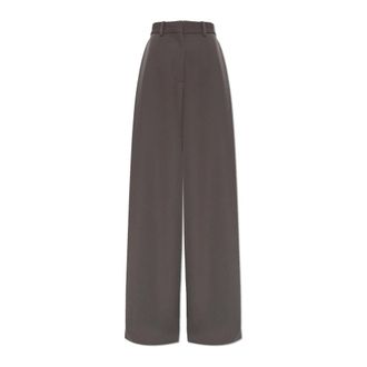 Balenciaga Squared Tailored Pants - Dames - Broeken - Grijs - Maat: XS Katoen