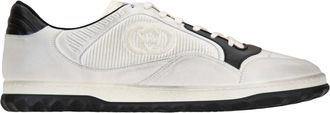 Gucci Sneakers - Heren - Sneakers - Wit - 46 1/2 EU - Leer - Schoenen