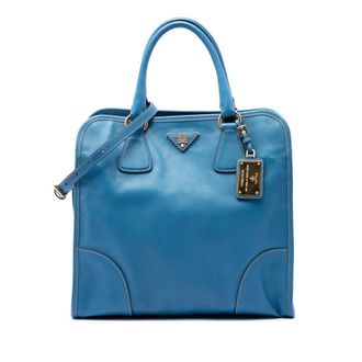 Prada Pre-owned Prada Saffiano Lux Shopping Tote Ladies J5VS5SVVSOGRLWLF