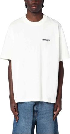 Represent Owners Club T-Shirt - Heren - T-shirts - Wit - L - Katoen - Tops