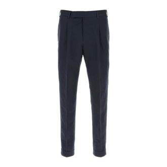Pantaloni Torino Suit Trousers, male, Blue, Size: 4XL Carrot Trousers