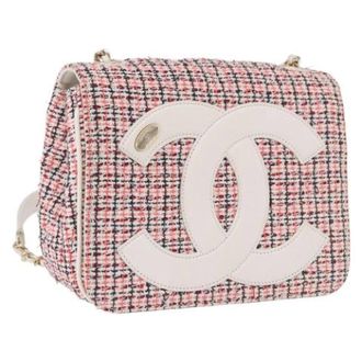Chanel Pre-owned Vintage Schoudertas - Dames - Pre-owned - Veelkleurig - Maat: ONE Size Katoen