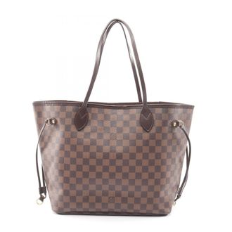Louis Vuitton Brown Ebene Coated Canvas Leather Handbag Tote Bag (Pre-Owned)