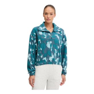 The North Face Mountain Athletics Fleece 1/4 Zip - Dames - Outdoorjassen - Blauw - XS - Fitness