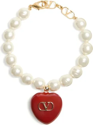 Valentino Garavani Bracelets, female, Red, S, Coeur Royal Bracelet