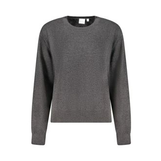 Pepe Jeans London Truien & Vesten, Dames, Grijs, XS, Katoen, Nero Cotton Sweater