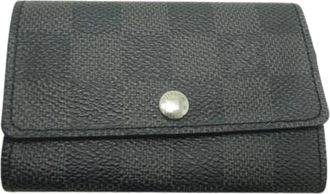 Louis Vuitton Pre-owned Damier Graphite Sleuteletui - Heren - Vintage Accessoires - Zwart - ONE Size - Vintage