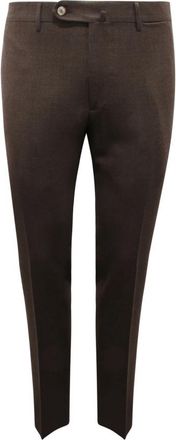 Santaniello Wollen Broek Rima 2Smt Bruin - Heren - Nette broeken - Bruin - L - Wol - Broeken
