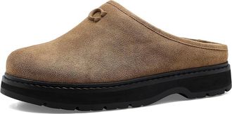 Coach Suede Sport Clogs Mens Slippers Tobacco/Natural : 11 D - Medium