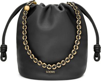 Loewe Black Flamenco bucket bag