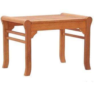 vidaXL Banco De Jard&iacute;n Madera Maciza De Eucalipto 64 Cm Vidaxl
