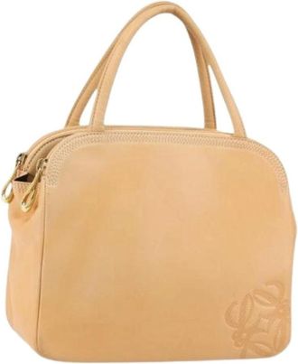 Loewe Pre-owned Handbags, female, Beige, Size: ONE SIZE Pre-owned Handbag