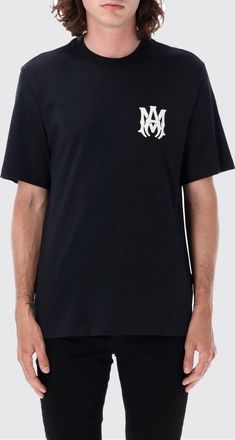 Amiri T-shirt in cotone con stampa logo Amiri