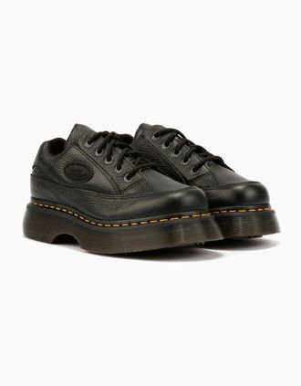 Dr. Martens Womens Dr. Martens Buzz 5I Nappa Leather Womens Black Shoes - Size: 4